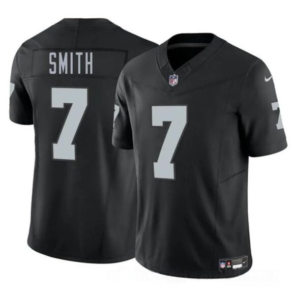 Mens Youths Kids Womens Geno Smith Black Vapor Stitched Jersey